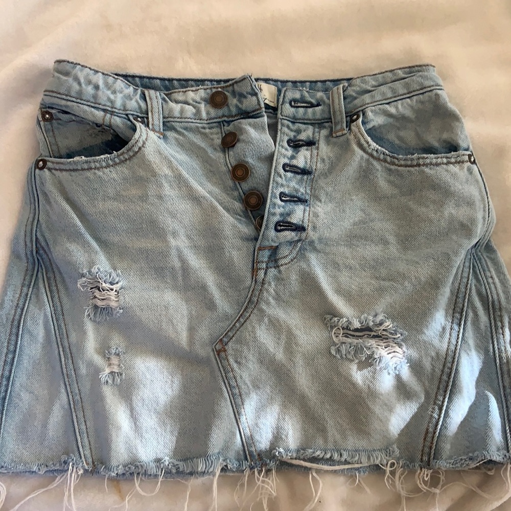 Jean Skirt
